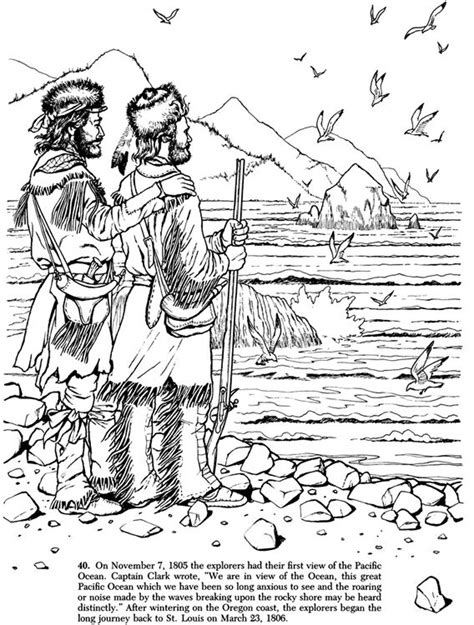 lewis and clark expedition coloring book Kindle Editon