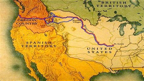 lewis and clark route map