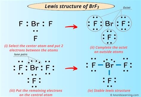 lewis structure for brf3