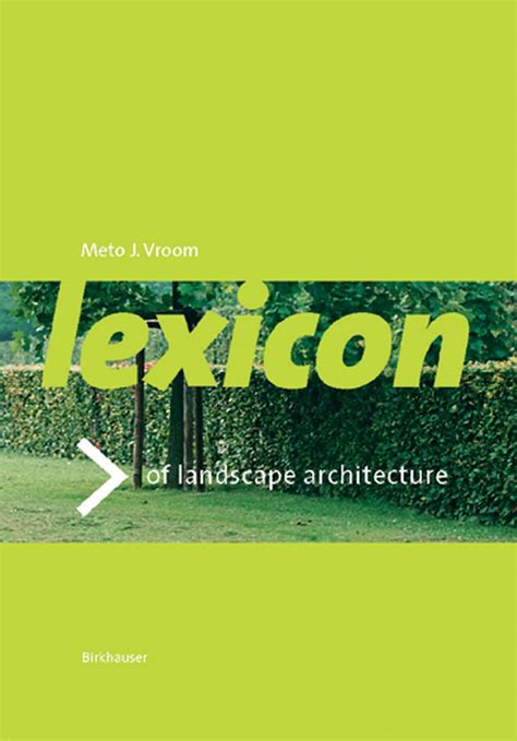 lexicon of garden and landscape architecture Doc