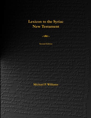 lexicon to the syriac new testament Reader