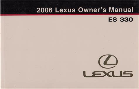 lexus es 330 owners manual free Reader