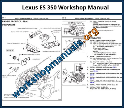 lexus es350 shop manual Doc