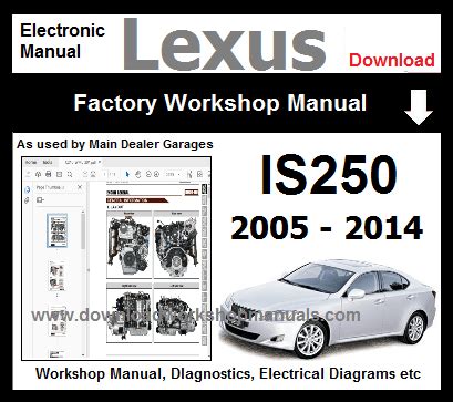 lexus is250 workshop manual Kindle Editon