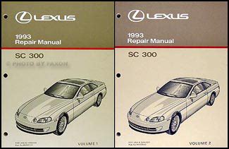 lexus sc300 repair manual PDF