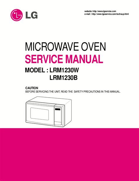 lg microwave oven service manual Reader