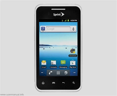 lg optimus owners manual sprint Epub