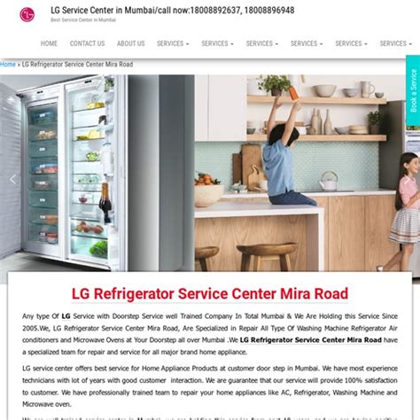 lg refrigerator service centre in mira road PDF