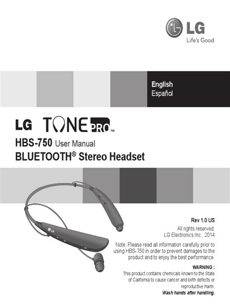 lg tone manual pdf Epub