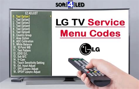 lg tv service menu code to factory reset Reader