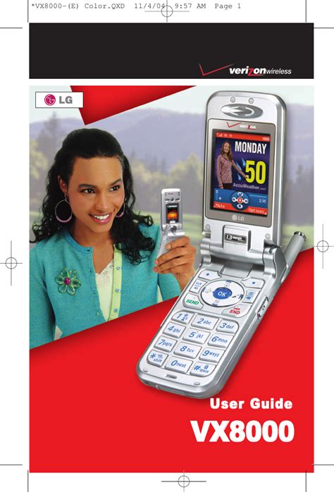 lg vx8000 user manual PDF