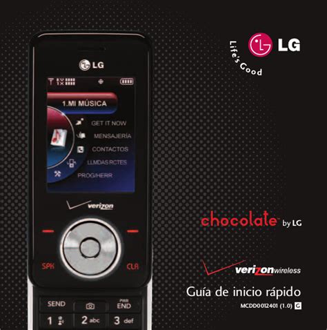 lg vx8550 manual programming Doc