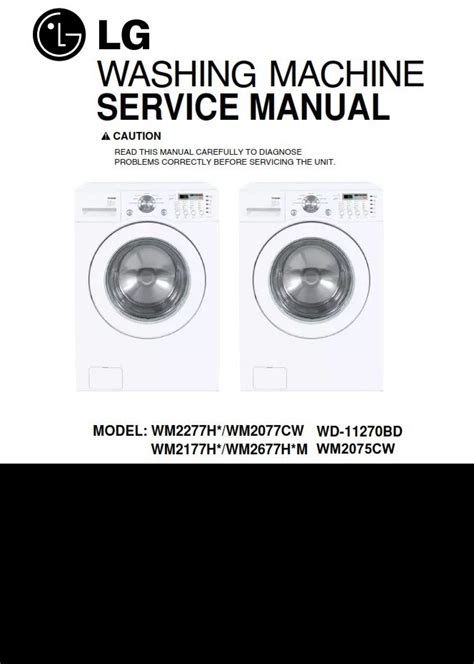 lg wm2075cw service manual Kindle Editon