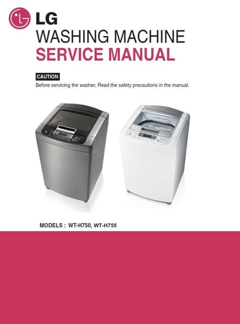 lg wt h750 h755 service manual repair guide PDF