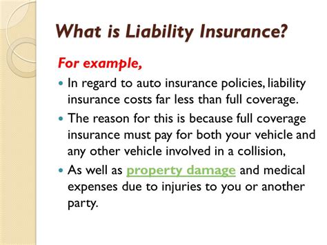 liability insurance meaning