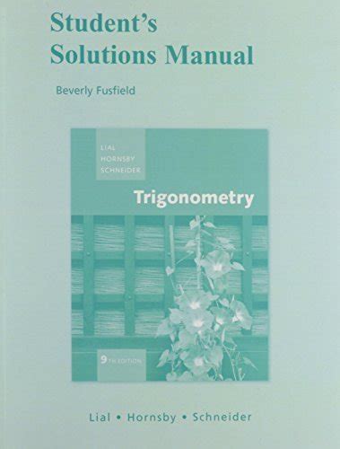 lial hornsby schneider trigonometry 9th edition answers Doc