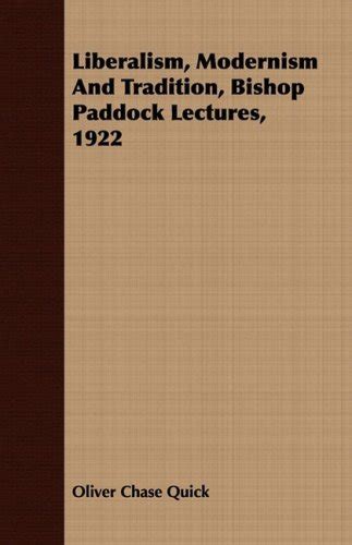 liberalism modernism tradition paddock lectures Doc