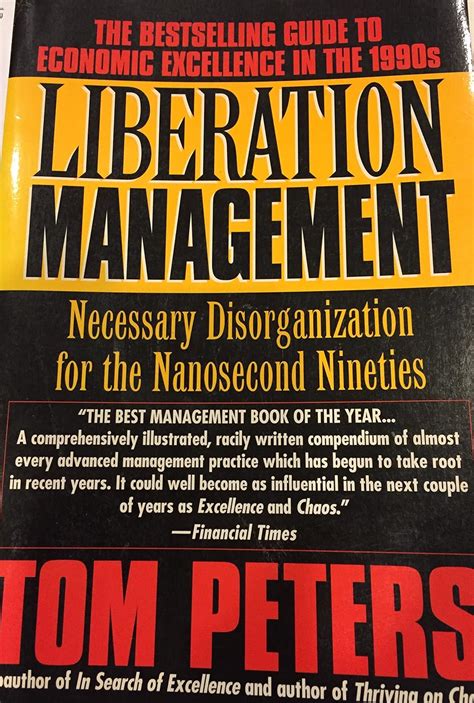 liberation management necessary disorganization for the nanosecond nineties Doc