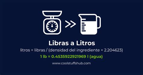 libra a litros