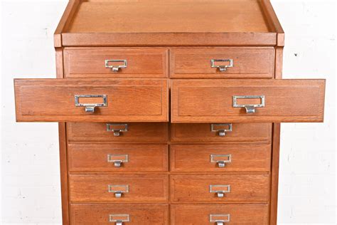 Library Catalog File Cabinet