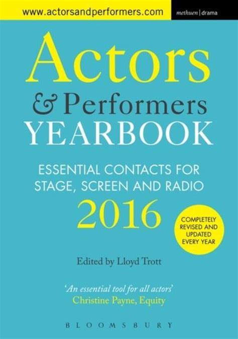library of actors performers yearbook 2016 essential Epub