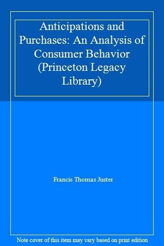 library of anticipations purchases analysis consumer princeton Epub