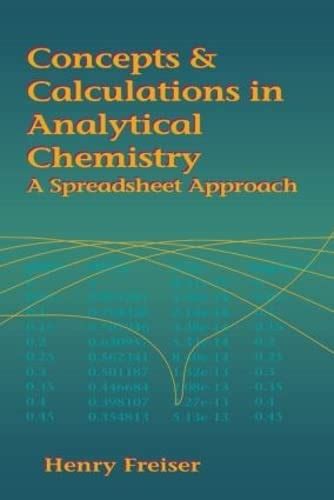 library of concepts calculations analytical chemistry featuring Kindle Editon