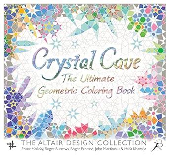 library of crystal cave ultimate geometric coloring Kindle Editon