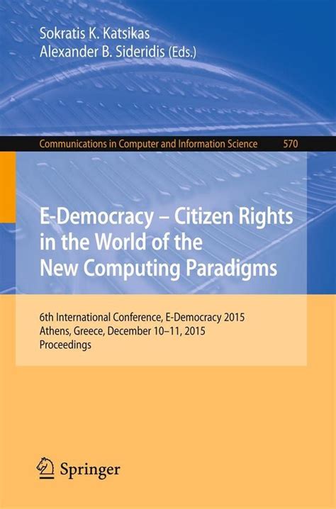 library of e democracy citizen rights computing paradigms Reader