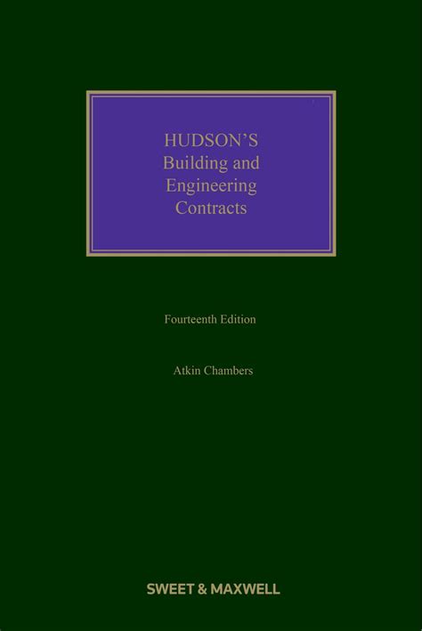 library of hudsons building engineering contracts barrister Epub