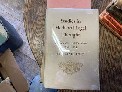 library of studies medieval legal thought 1100 1322 Kindle Editon