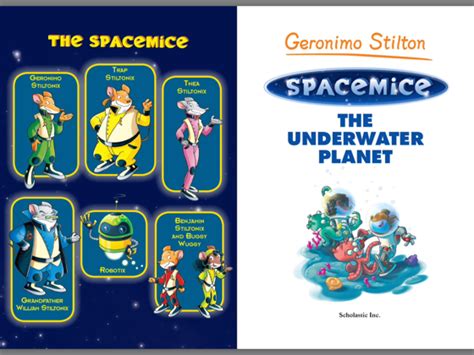 library of underwater planet geronimo stilton spacemice Kindle Editon