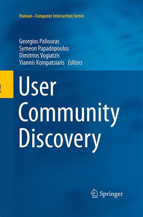 library of user community discovery human computer interaction PDF