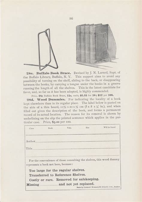 Library Supplies Catalog