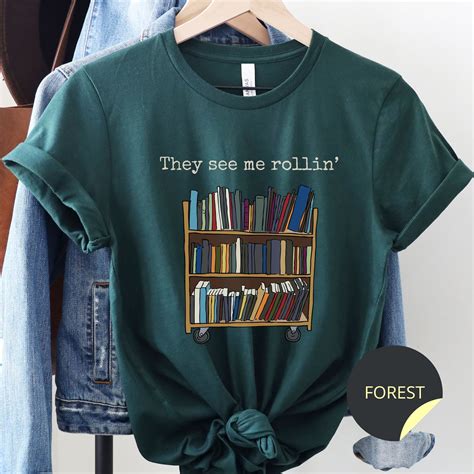 library t shirts