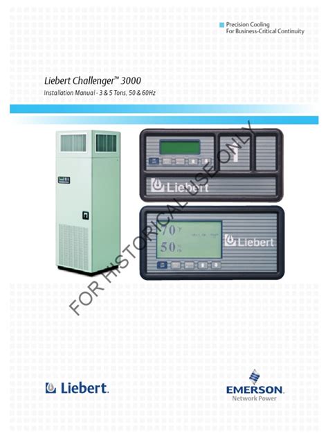 liebert challenger manual pdf Kindle Editon