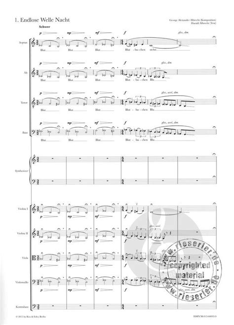 lieder vokalquartett streichquintett tasteninstrument gedichten Reader