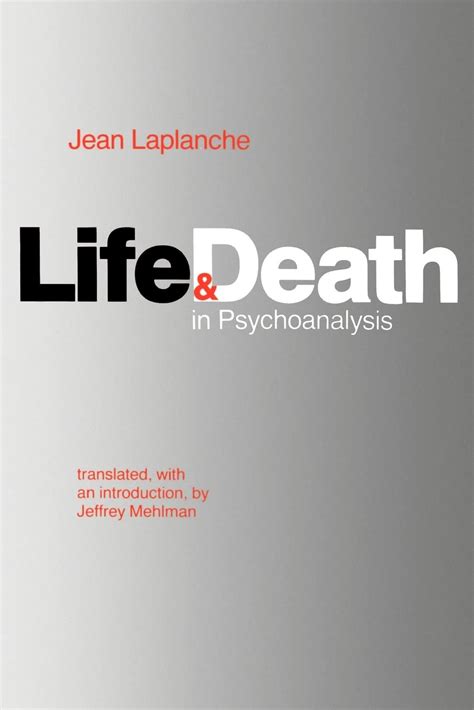 life and death in psychoanalysis PDF