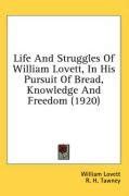 life and struggles of william lovett PDF