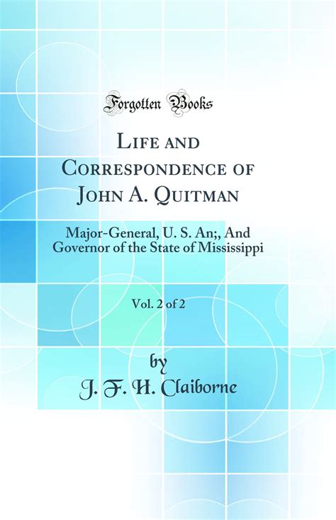 life correspondence john quitman vol PDF