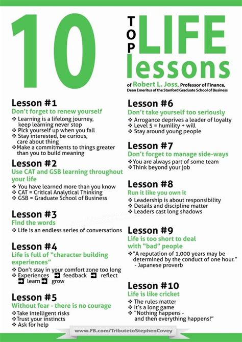 life lessons life lessons Reader