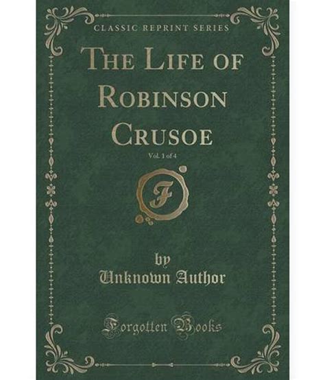 life robinson crusoe classic reprint Kindle Editon