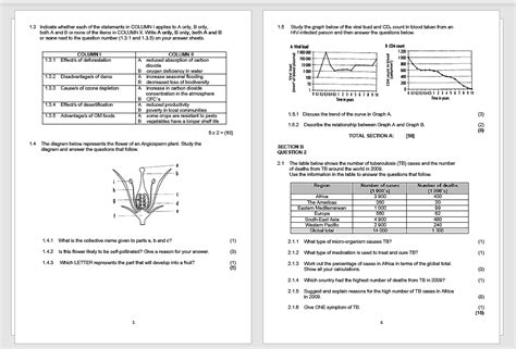 life science exam papers grade 11 Kindle Editon