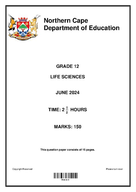 life science june axam study guide 2014 Reader