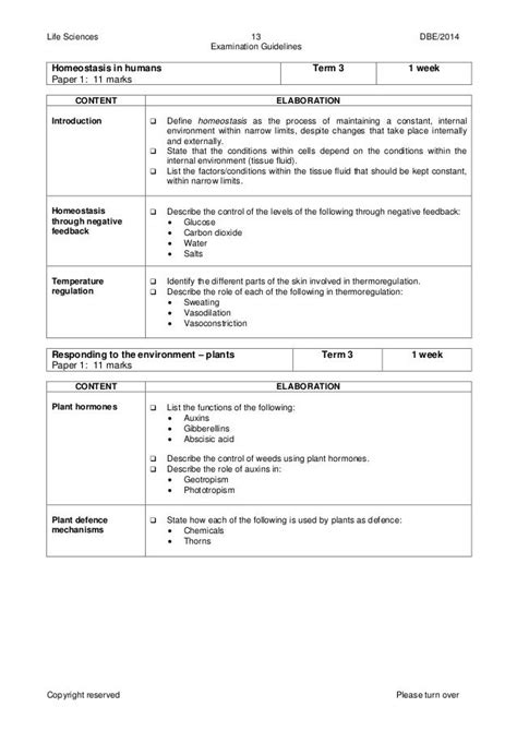 life sciences 2014 guidelines PDF