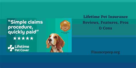 lifetime pet insurance