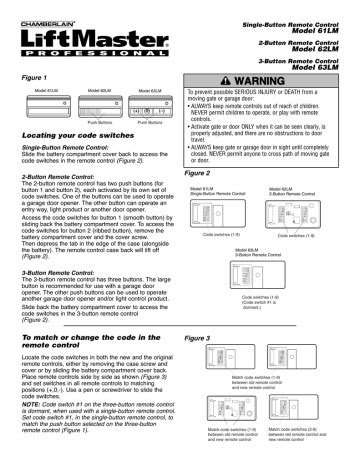 liftmaster remote 61lm manual Doc