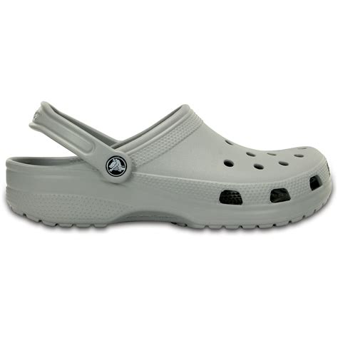 light grey crocs