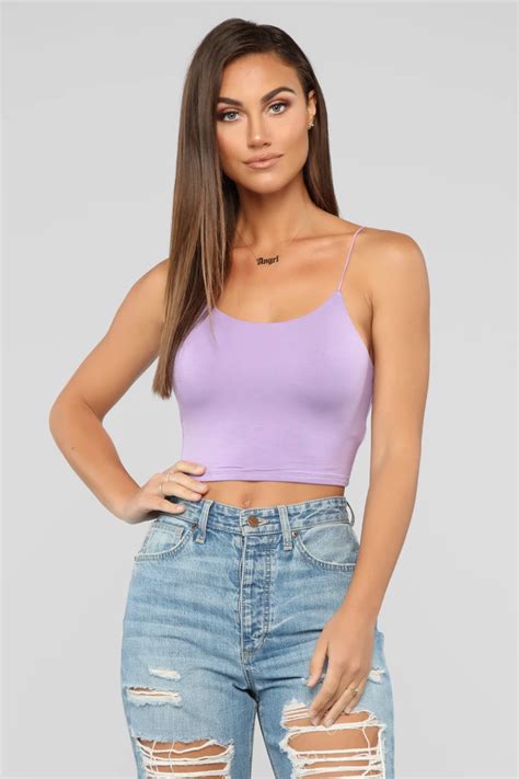 light purple top