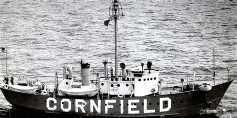 light ship with fog signal at cornfield point conn Reader